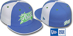 76ers PINWHEEL Lime-Sky-White Fitted Hat by New Era