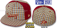 Allen Iverson SUPA STAR PLAID Fitted Hat by New Era