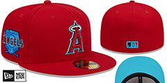 Angels 2023 FATHERS DAY Fitted Hat by New Era