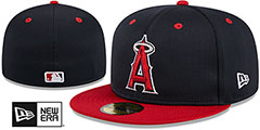 Angels 2024 BATTING PRACTICE Fitted Hat by New Era