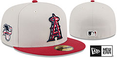 Angels 2024 JULY 4TH STARS N STRIPES Fitted Hat by New Era