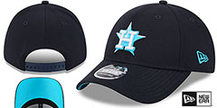 Astros 2024 FATHERS DAY STRETCH-SNAP Hat by New Era