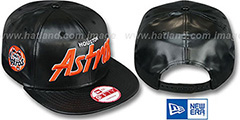 Astros COOP REDUX SNAPBACK Black Hat by New Era