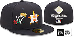 Astros CROWN CHAMPS Navy Fitted Hat by New Era