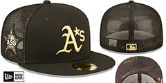 Athletics 2022 MLB ALL-STAR GAME Black Fitted Hat by New Era