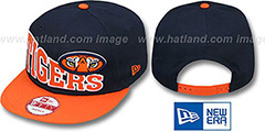 Auburn STOKED SNAPBACK Navy-Orange Hat by New Era