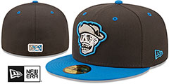 Aviators COPA Grey-Blue Fitted Hat by New Era