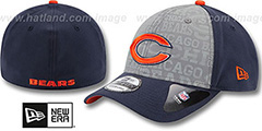 Bears 2014 NFL DRAFT FLEX Navy Hat by New Era