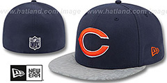 Bears 2014 NFL DRAFT Navy Fitted Hat by New Era