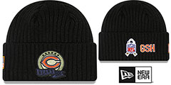 Bears 2022 SALUTE-TO-SERVICE Knit Beanie Hat by New Era