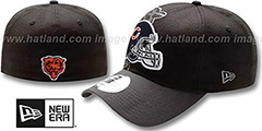 Bears NFL BLACK-CLASSIC FLEX Hat by New Era