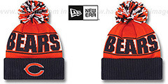 Bears REP-UR-TEAM Knit Beanie Hat by New Era