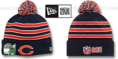 Bears STADIUM Knit Beanie Hat by New Era