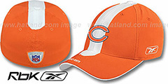 Bears STREAK FLEX Orange Hat by Reebok