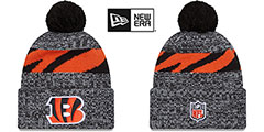 Bengals 2023 SIDELINE Knit Beanie Hat by New Era