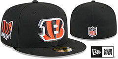 Bengals 2024 NFL DRAFT Black Fitted Hat by New Era