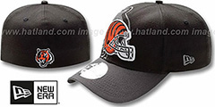 Bengals NFL BLACK-CLASSIC FLEX Hat by New Era