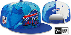 Bills 2022 NFL SIDELINE TIE-DYE SNAPBACK Hat by New Era