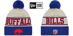 Bills 2023 HISTORIC SIDELINE Knit Beanie Hat by New Era