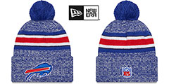 Bills 2023 SIDELINE Knit Beanie Hat by New Era