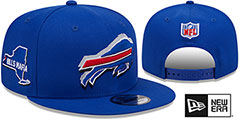 Bills 2024 NFL DRAFT SNAPBACK Royal Hat by New Era