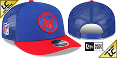 Bills LP TRUCKER SIDELINE SNAPBACK Royal-Red Hat by New Era