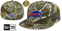 Bills NFL TEAM-BASIC Realtree Camo Fitted Hat by New Era