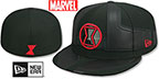 Black Widow CHARACTER Black Fitted Hat by New Era