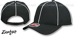 Blank PIPING SNAPBACK Black-White Piping Hat Zephyr