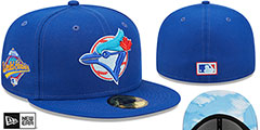 Blue Jays 1993 WS CLOUD-UNDER Royal Fitted Hat by New Era