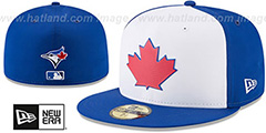 Blue Jays 2018 PROLIGHT-BP White-Royal Fitted Hat by New Era