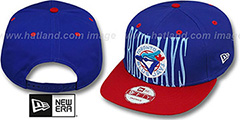 Blue Jays COOP STEP-ABOVE SNAPBACK Royal-Red Hat by New Era