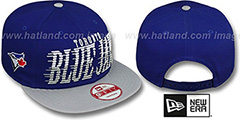 Blue Jays SAILTIP SNAPBACK Royal-Grey Hat by New Era