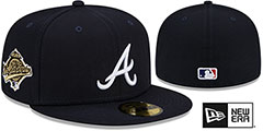 Braves 1995 WORLD SERIES SIDE-PATCH UP Fitted Hat by New Era