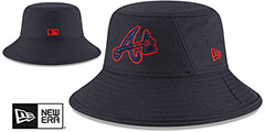 Braves BATTING PRACTICE BUCKET Hat by New Era