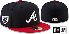 Braves 2024 JACKIE ROBINSON HOME Hat by New Era