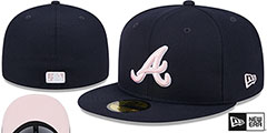 Braves 2024 MOTHERS DAY Fitted Hat by New Era