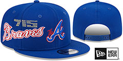 Braves ALTERNATE CITY CONNECT SNAPBACK Hat by New Era