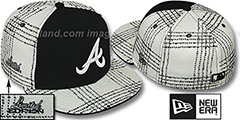 Braves ARMANI GOLD STAR Fitted Hat by New Era