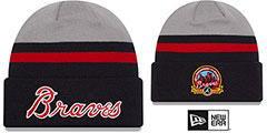 Braves RETRO-CUFF Knit Beanie by New Era