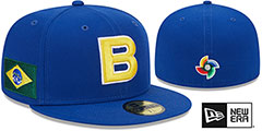 Brazil 2023 WBC GAME Royal Hat by New Era