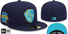 Brewers 2023 FATHERS DAY Fitted Hat by New Era