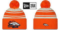 Broncos 2022 NFL SIDELINE Knit Beanie Hat by New Era