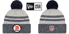 Broncos 2022 NFL THROWBACK SIDELINE Knit Beanie Hat by New Era