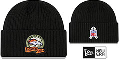 Broncos 2022 SALUTE-TO-SERVICE Knit Beanie Hat by New Era