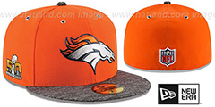 Broncos NFL SUPER BOWL 50 ONFIELD Fitted Hat by New Era