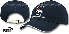 Broncos NFL WASHED Strapback Hat by Puma