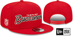 Buccaneers SCRIPT-UP SNAPBACK Navy Hat by New Era