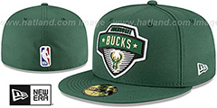 Bucks 2020 NBA TIP OFF Green Fitted Hat by New Era