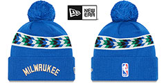 Bucks 22-23 CITY-EDITION Knit Beanie Hat by New Era